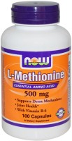 Купить аминокислоты Now L-Methionine 500 mg по цене от 509 грн.