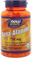 Купить аминокислоты Now Beta-Alanine 750 mg (120 cap) по цене от 875 грн.