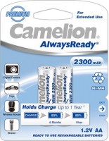Купить акумулятор / батарейка Camelion Always Ready 2xAA 2300 mAh: цена от 350 грн.