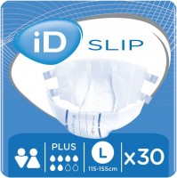Купить подгузники ID Expert Slip Plus L (/ 30 pcs) по цене от 607 грн.