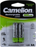 Купить аккумулятор / батарейка Camelion 2xAA 600 mAh  по цене от 78 грн.