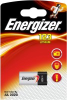 Купить аккумулятор / батарейка Energizer 1xCR123  по цене от 150 грн.