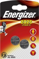 Купить аккумулятор / батарейка Energizer 2xCR2025  по цене от 100 грн.