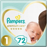 Купить подгузники Pampers Premium Care 1 (/ 72 pcs) по цене от 714 грн.