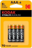 Купити акумулятор / батарейка Kodak Xtralife 4xAAA  за ціною від 43 грн.