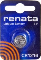 Купить аккумулятор / батарейка Renata 1xCR1216  по цене от 52 грн.