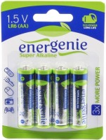 Купити акумулятор / батарейка EnerGenie Super Alkaline 4xAA  за ціною від 49 грн.