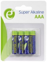 Купить аккумулятор / батарейка EnerGenie Super Alkaline 4xAAA  по цене от 47 грн.
