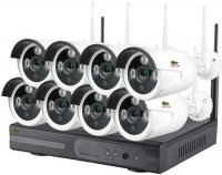 Купить комплект видеонаблюдения Partizan Outdoor Wireless Kit 2MP 8xIP  по цене от 16433 грн.