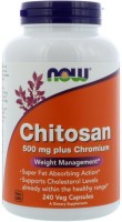 Купить спалювач жиру Now Chitosan 500 mg 120 cap: цена от 864 грн.