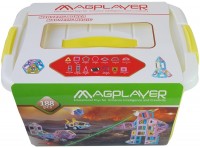 Купить конструктор Magplayer 188 Pieces Set MPT2-188  по цене от 4699 грн.