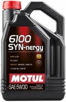 Купити моторне мастило Motul 6100 Syn-Nergy 5W-30 4L  за ціною від 1359 грн.