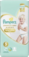 Купить подгузники Pampers Premium Care Pants 5 (/ 52 pcs) по цене от 909 грн.