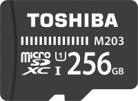 Купить карта памяти Toshiba M203 microSD UHS-I U1 (M203 microSDXC UHS-I U1 256Gb) по цене от 1485 грн.