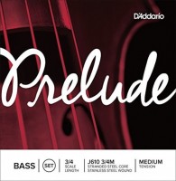 Купить струны DAddario Prelude Bass 3/4 Medium: цена от 4337 грн.