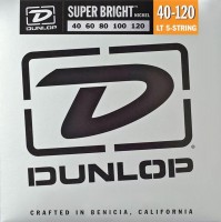 Купити струни Dunlop Super Bright Nickel Wound 5-String Bass 40-120  за ціною від 1825 грн.