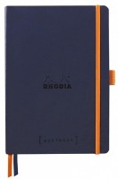 Купить блокнот Rhodia Dots Goalbook A5 Blue  по цене от 1150 грн.