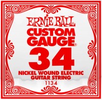 Купить струни Ernie Ball Single Nickel Wound 34: цена от 98 грн.