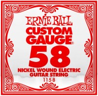 Купить струни Ernie Ball Single Nickel Wound 58: цена от 111 грн.