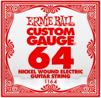 Купить струни Ernie Ball Single Nickel Wound 64: цена от 130 грн.