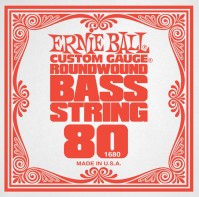 Купити струни Ernie Ball Single Nickel Wound Bass 80  за ціною від 366 грн.
