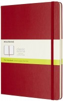 Купить блокнот Moleskine Plain Notebook Extra Large Red: цена от 1125 грн.