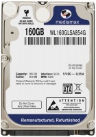 Купити жорсткий диск MediaMax WLxxxGLSA854G (WL160GLSA854G) за ціною від 428 грн.