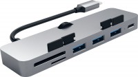 Купити кардридер / USB-хаб Satechi Aluminum Type-C Clamp Hub Pro  за ціною від 1399 грн.