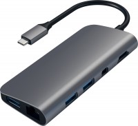 Купити кардридер / USB-хаб Satechi Aluminum Type-C Multimedia Adapter  за ціною від 4199 грн.