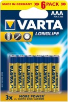 Купити акумулятор / батарейка Varta Longlife 6xAAA  за ціною від 120 грн.
