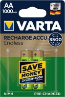 Купити акумулятор / батарейка Varta Rechargeable Accu Endless 2xAA 1000 mAh  за ціною від 457 грн.