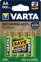 Купить аккумулятор / батарейка Varta Rechargeable Accu Endless 4xAA 1900 mAh  по цене от 1050 грн.