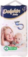 Купити підгузки Dolphin Mini 2 (/ 40 pcs) за ціною від 249 грн.