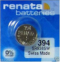 Купити акумулятор / батарейка Renata 1x394  за ціною від 103 грн.