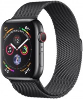 Купити смарт годинник Apple Watch 4 Steel 44 mm Cellular  за ціною від 10199 грн.