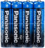 Купити акумулятор / батарейка Panasonic General Purpose 4xAAA  за ціною від 44 грн.