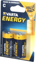Купити акумулятор / батарейка Varta Energy 2xC  за ціною від 195 грн.