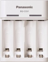 Купить зарядка аккумуляторных батареек Panasonic Basic USB Charger  по цене от 665 грн.
