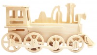 Купить 3D пазл Robotime Train Engine по цене от 1832 грн.
