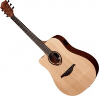 Купить гитара LAG Tramontane TL70DCE  по цене от 19398 грн.
