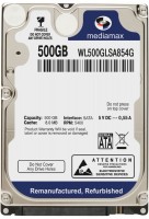 Купить жесткий диск MediaMax WLxxxGLSA854G (WL500GLSA854G) по цене от 855 грн.
