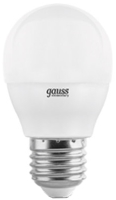 Купити лампочка Gauss LED ELEMENTARY G45 7W 2700K E27 53217T 3pcs  за ціною від 143 грн.