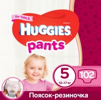 Купить подгузники Huggies Pants Girl 5 (/ 102 pcs) по цене от 946 грн.