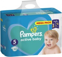 Купить подгузники Pampers Active Baby 5 (/ 90 pcs) по цене от 896 грн.