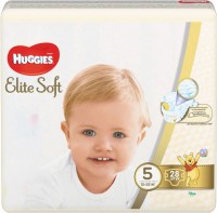 Купити підгузки Huggies Elite Soft 5 (/ 28 pcs) за ціною від 485 грн.