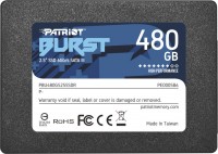 Купити SSD Patriot Memory Burst (PBU480GS25SSDR) за ціною від 1699 грн.