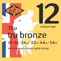 Купить струны Rotosound Tru Bronze 12-54  по цене от 255 грн.