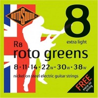 Купить струны Rotosound Roto Greens 8-38  по цене от 228 грн.