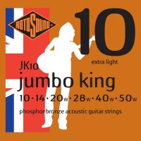 Купить струны Rotosound Jumbo King 10-50  по цене от 287 грн.