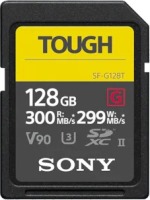 Купити карта пам'яті Sony SD SF-G Tough Series (SDXC SF-G Tough Series 128Gb) за ціною від 10106 грн.